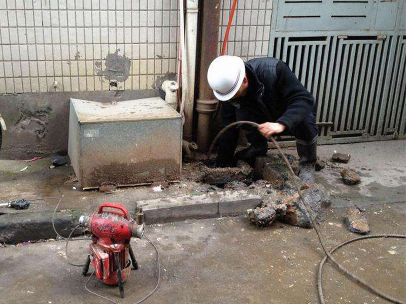 老河口疏通下水道-洗菜池疏通